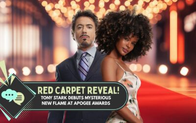 Red Carpet Reveal: Tony Stark Debuts Mysterious New Flame at Apogee Awards