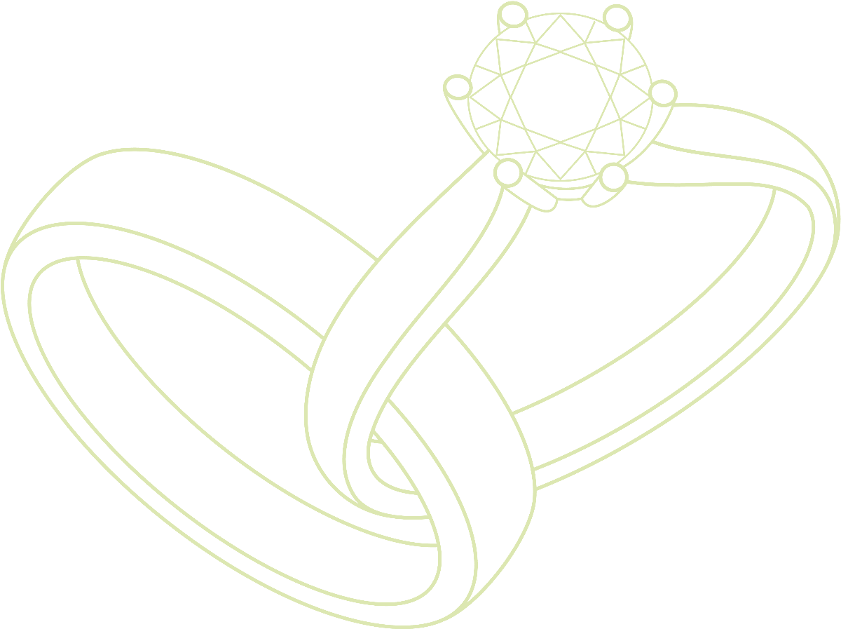 Light Green Wedding Ring Logo 
