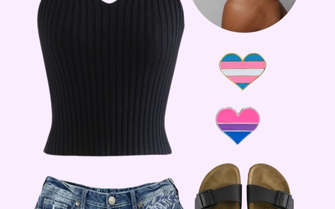 Kendis Black 2010 Pride Outfit