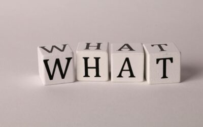 letter blocks that spell out the word "what".